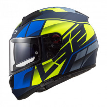 Шлем LS2 FF397 Vector HPFC Evo Kripton Matt Blue H-V Yellow