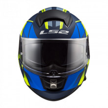 Шлем LS2 FF397 Vector HPFC Evo Kripton Matt Blue H-V Yellow